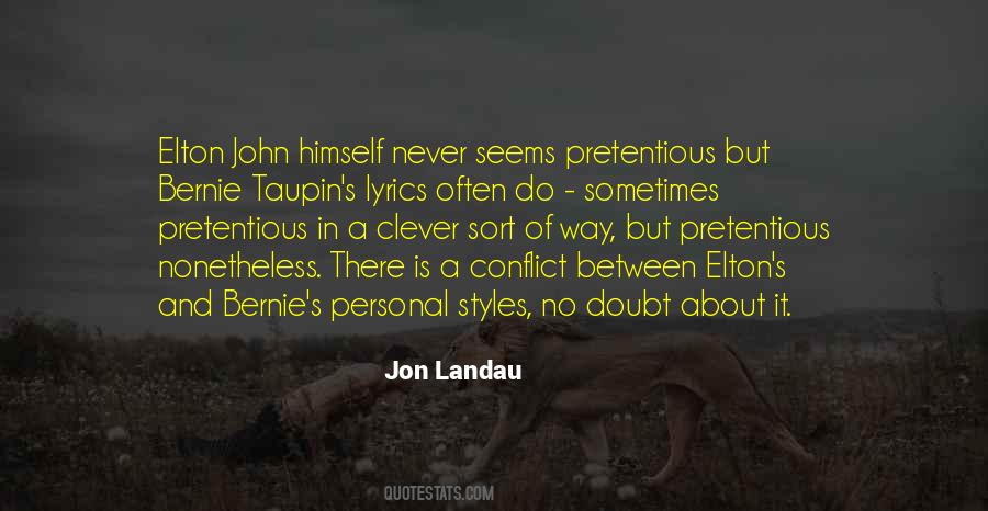 Jon Landau Quotes #437734