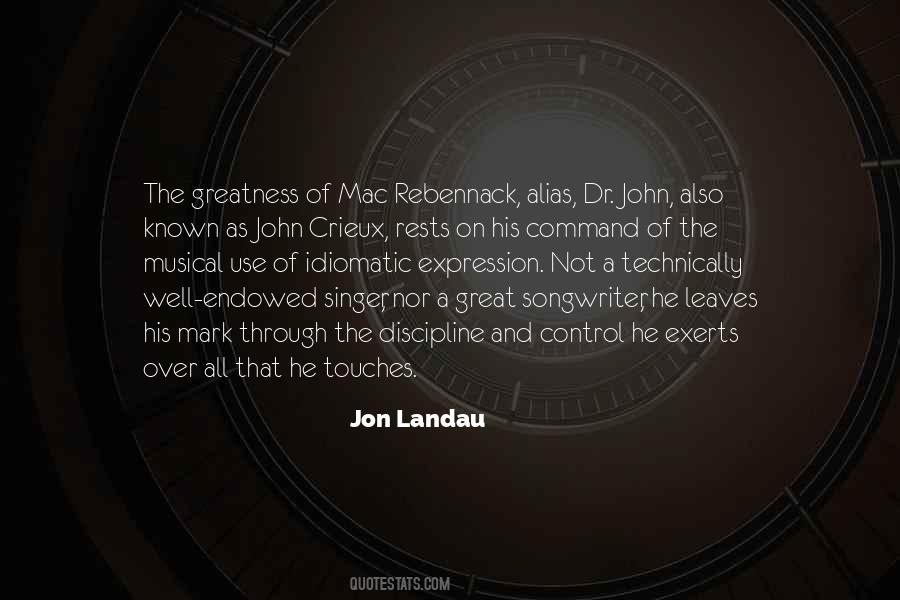 Jon Landau Quotes #762971