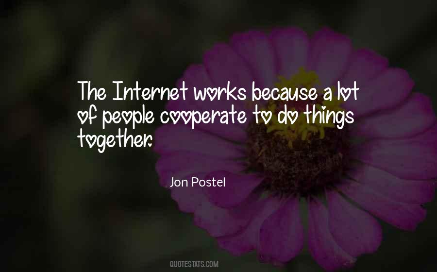 Jon Postel Quotes #454432