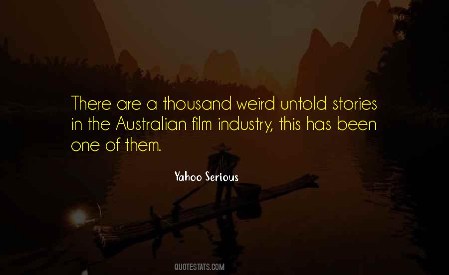 Quotes About The Australian Film Industry #993975