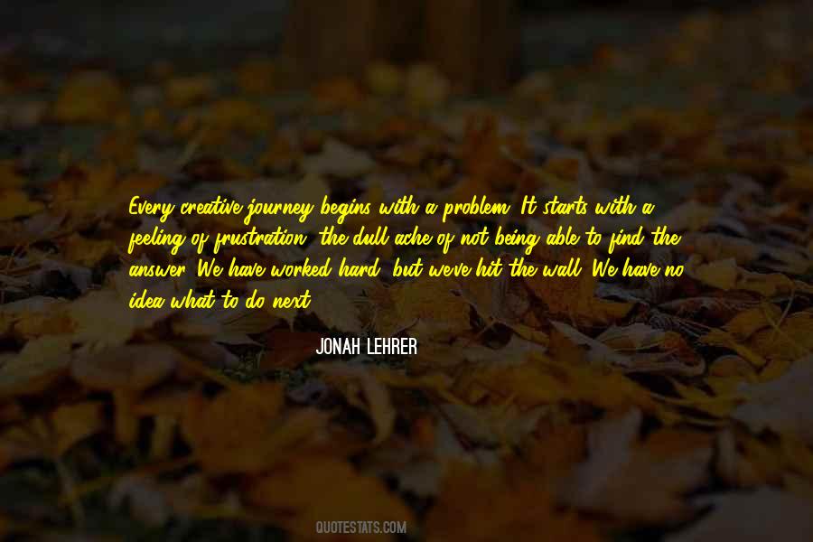 Jonah Lehrer Quotes #901724