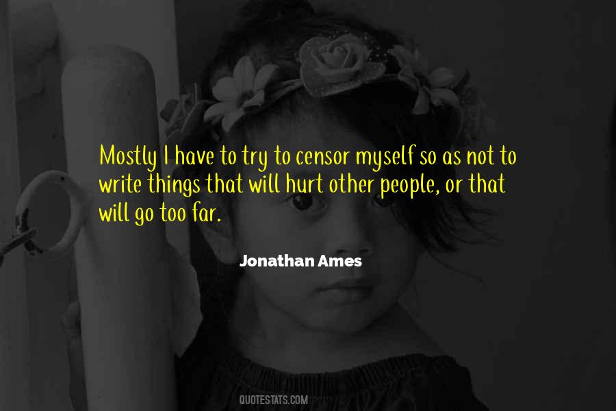 Jonathan Ames Quotes #1825326