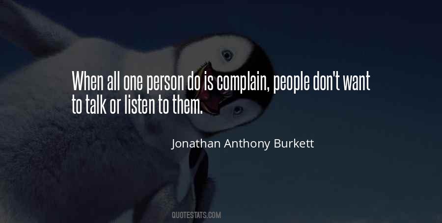 Jonathan Anthony Burkett Quotes #1115604