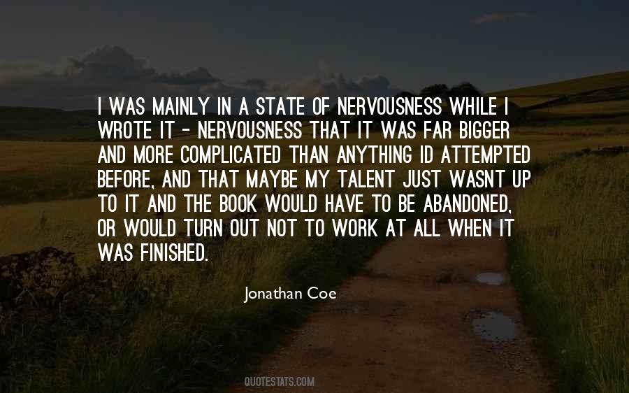 Jonathan Coe Quotes #1385367