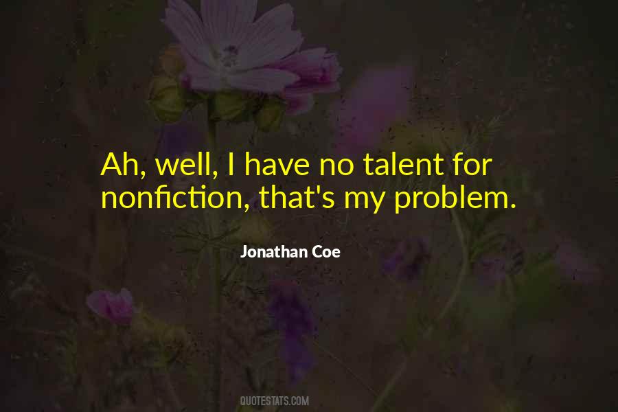 Jonathan Coe Quotes #455064