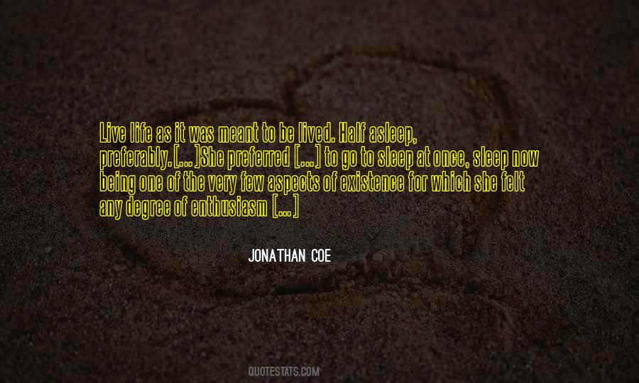 Jonathan Coe Quotes #482356