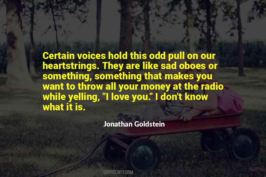 Jonathan Goldstein Quotes #1177024