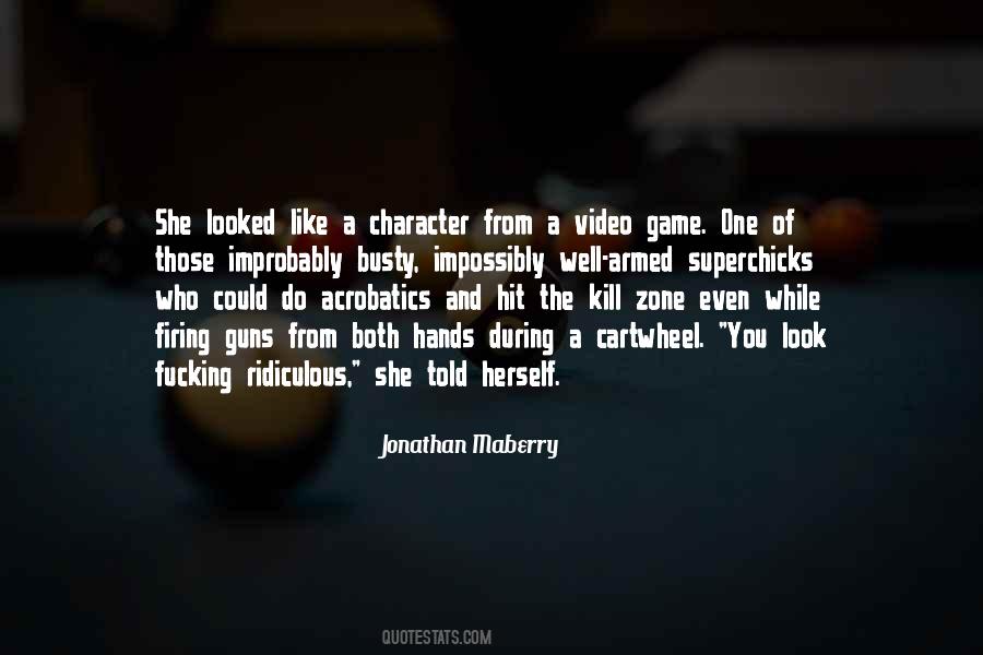 Jonathan Maberry Quotes #148157