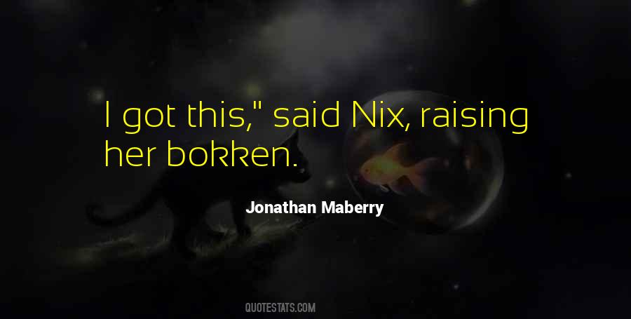 Jonathan Maberry Quotes #220486