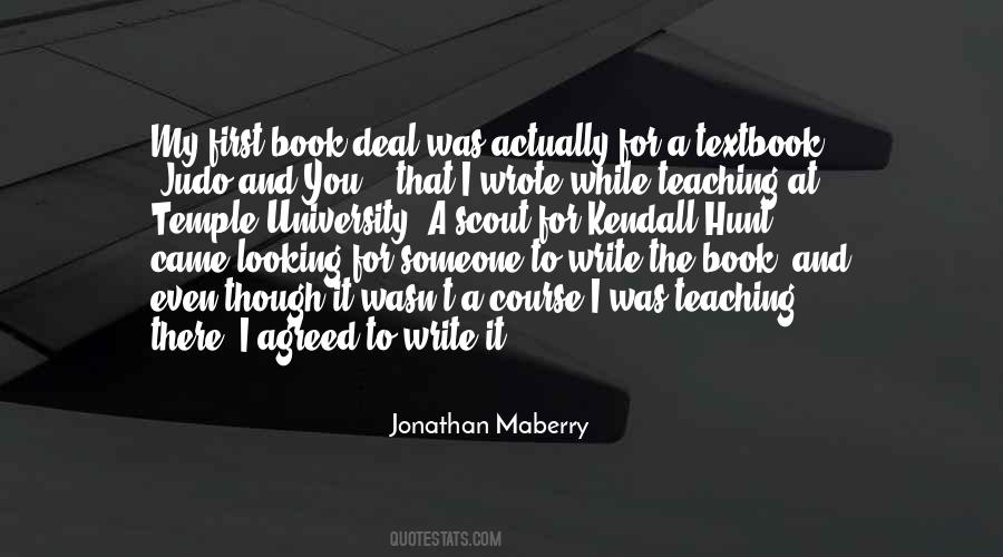 Jonathan Maberry Quotes #310691