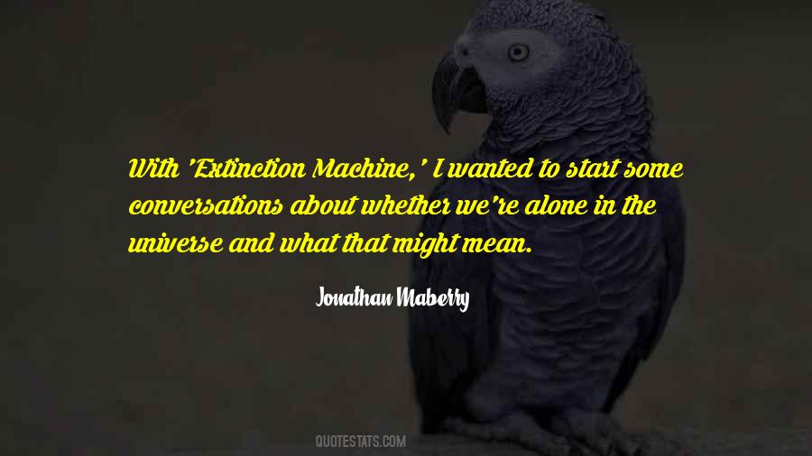 Jonathan Maberry Quotes #610432