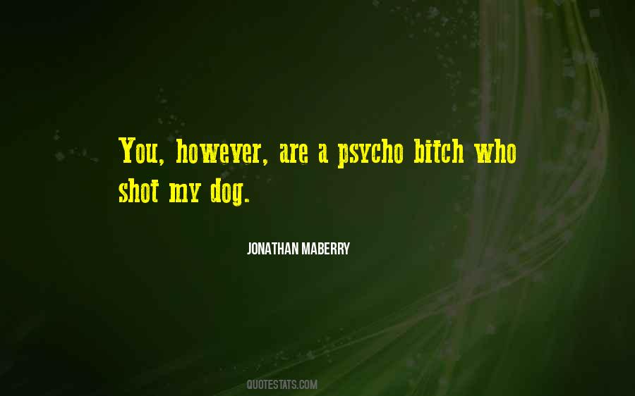 Jonathan Maberry Quotes #862408