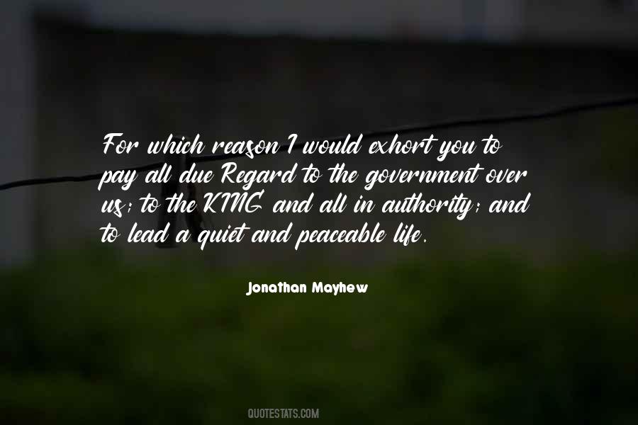 Jonathan Mayhew Quotes #235170