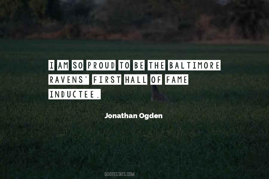 Jonathan Ogden Quotes #1756032