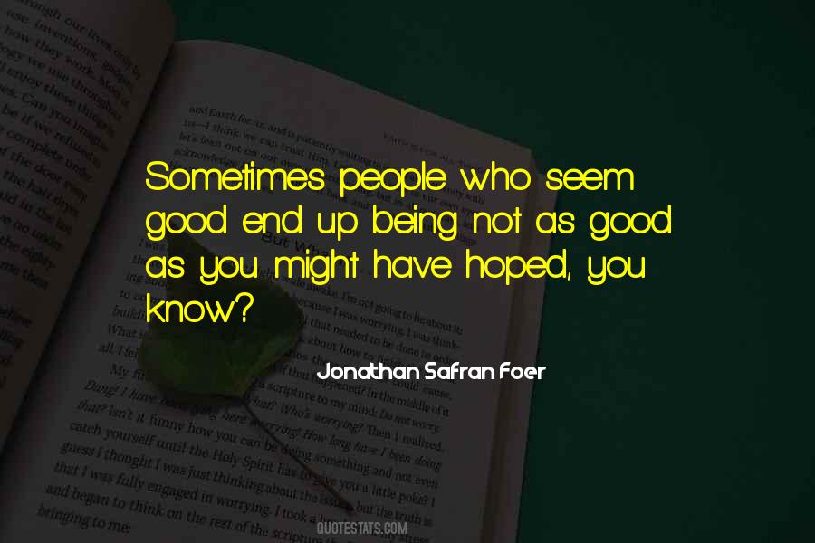 Jonathan Safran Foer Quotes #192935