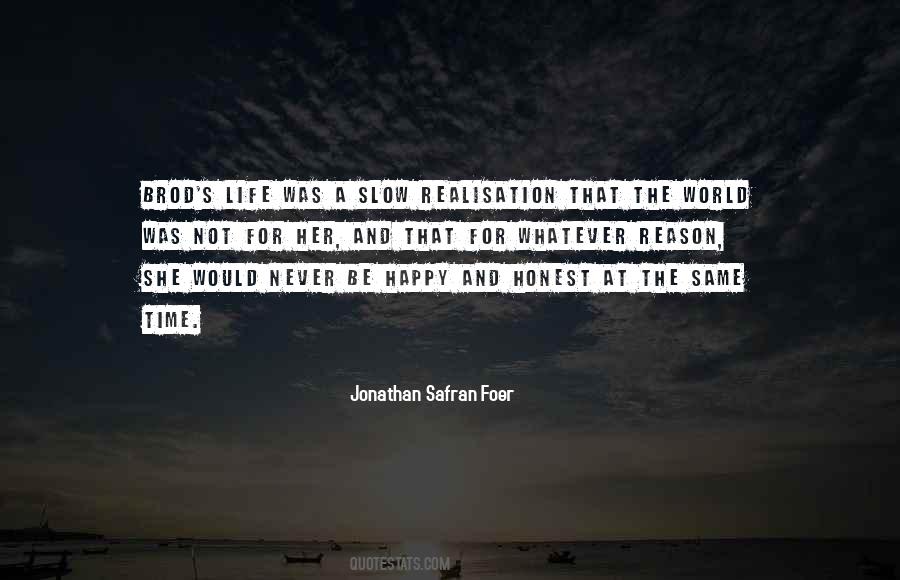 Jonathan Safran Foer Quotes #29580