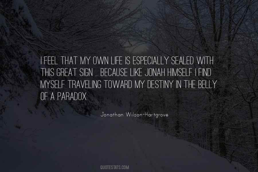 Jonathan Wilson Hartgrove Quotes #962211