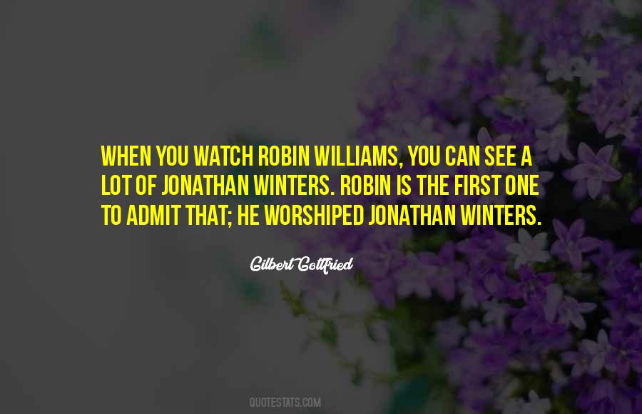 Jonathan Winters Quotes #1325491