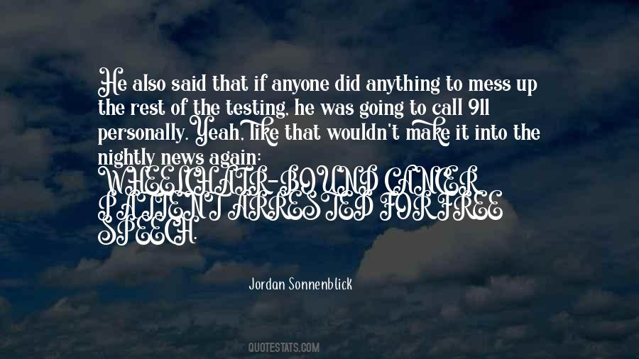 Jordan Sonnenblick Quotes #641040