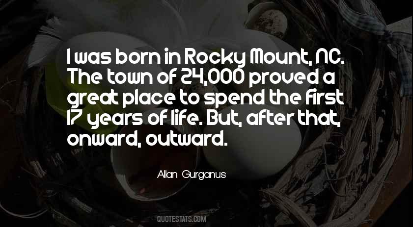 Quotes About Rocky Life #1153549