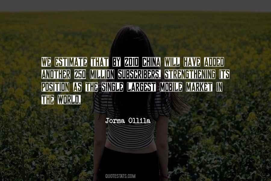 Jorma Ollila Quotes #1448122