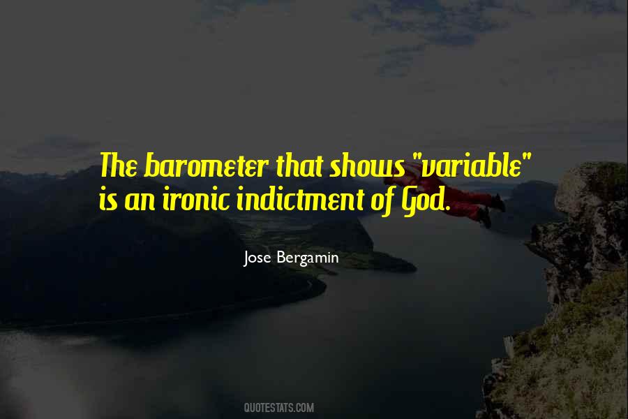 Jose Bergamin Quotes #1475885