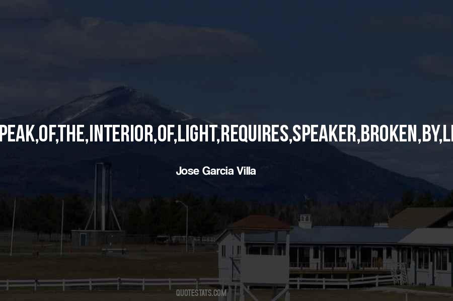 Jose Garcia Villa Quotes #1182972