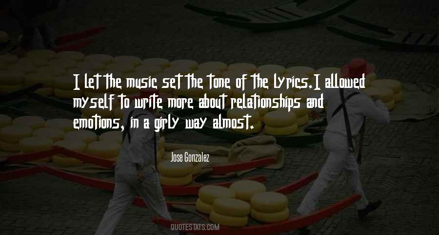 Jose Gonzalez Quotes #1760789