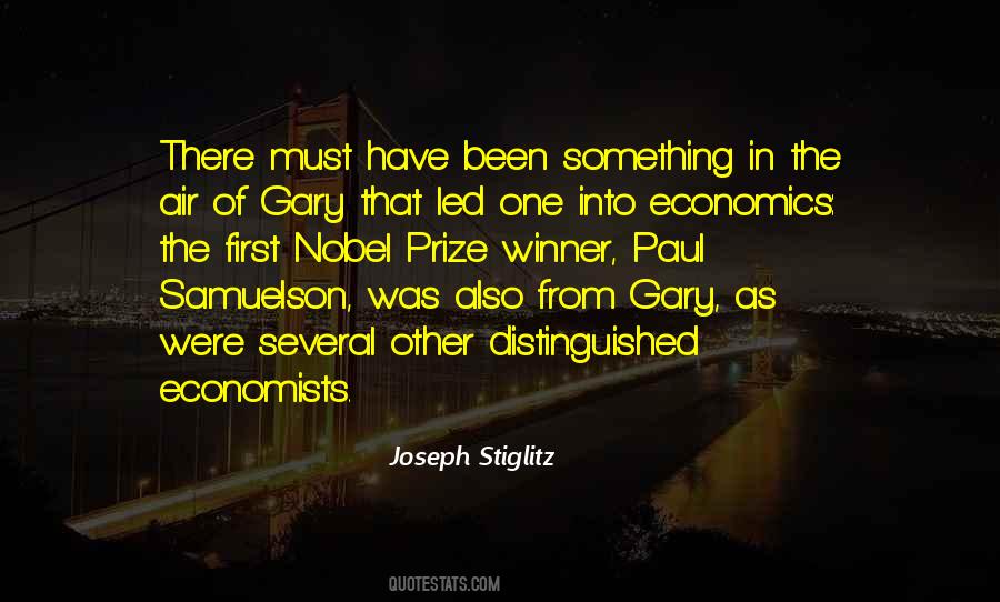 Joseph E Stiglitz Quotes #1343594