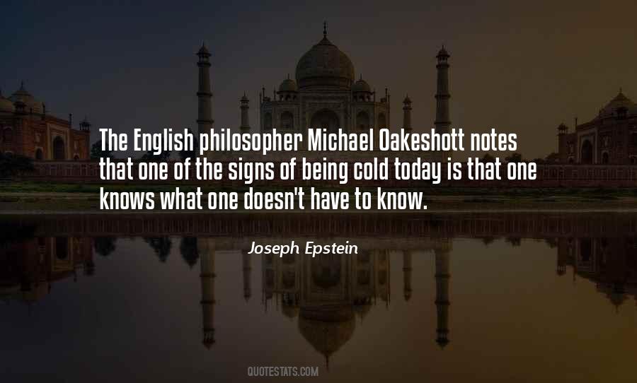 Joseph Epstein Quotes #1144032