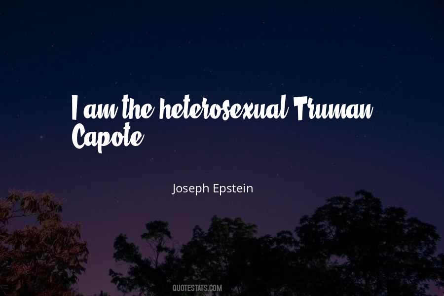 Joseph Epstein Quotes #1726710