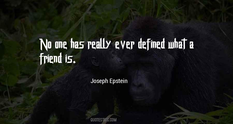 Joseph Epstein Quotes #1747756