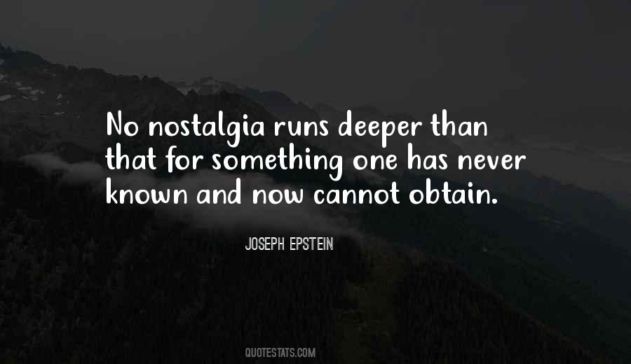 Joseph Epstein Quotes #1797552