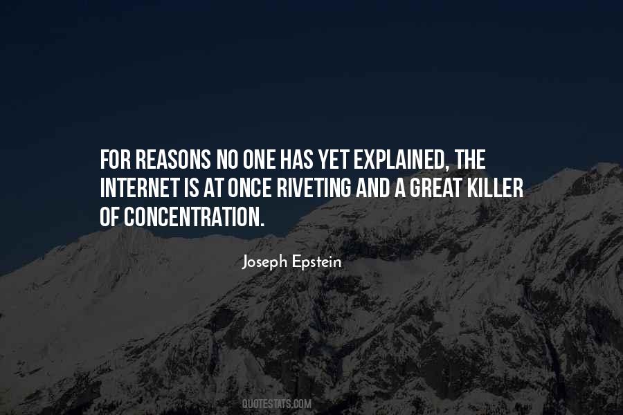 Joseph Epstein Quotes #330532