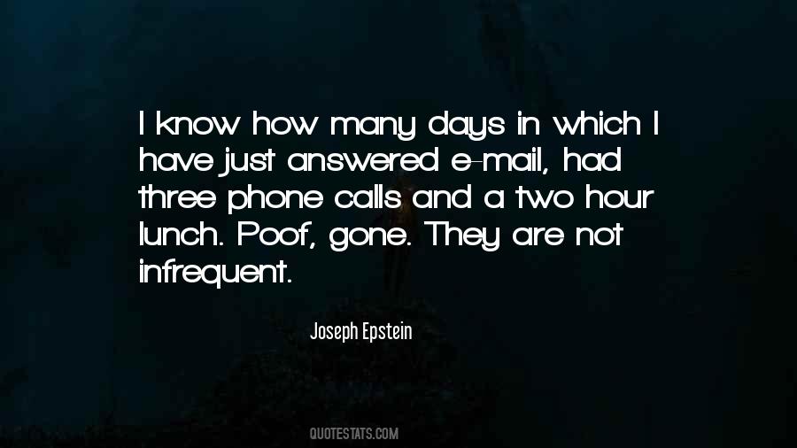 Joseph Epstein Quotes #875386