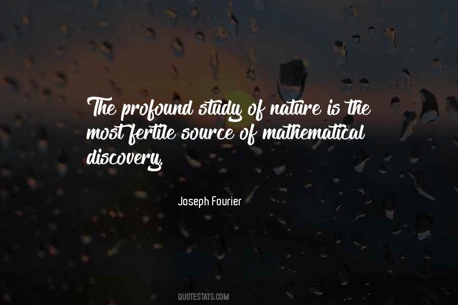 Joseph Fourier Quotes #1513548