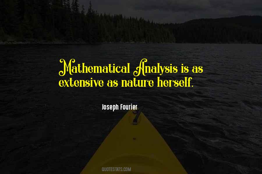 Joseph Fourier Quotes #256249
