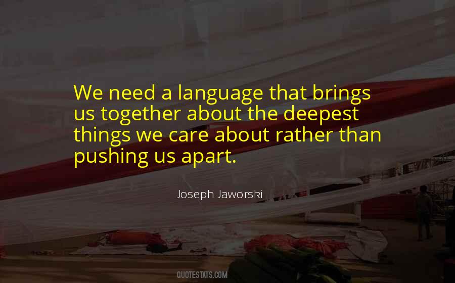 Joseph Jaworski Quotes #1169358