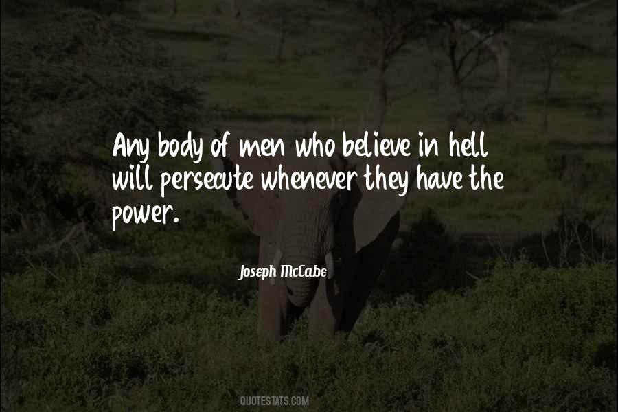 Joseph Mccabe Quotes #1201763