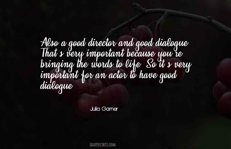 Quotes About Good Directors #1050804
