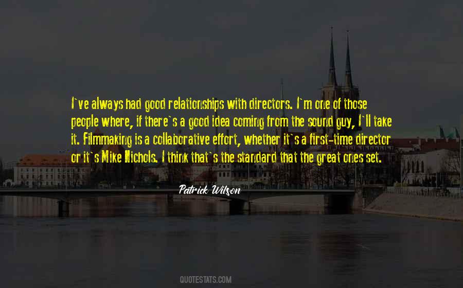 Quotes About Good Directors #801857