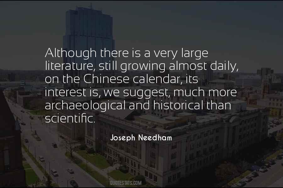 Joseph Needham Quotes #1848885