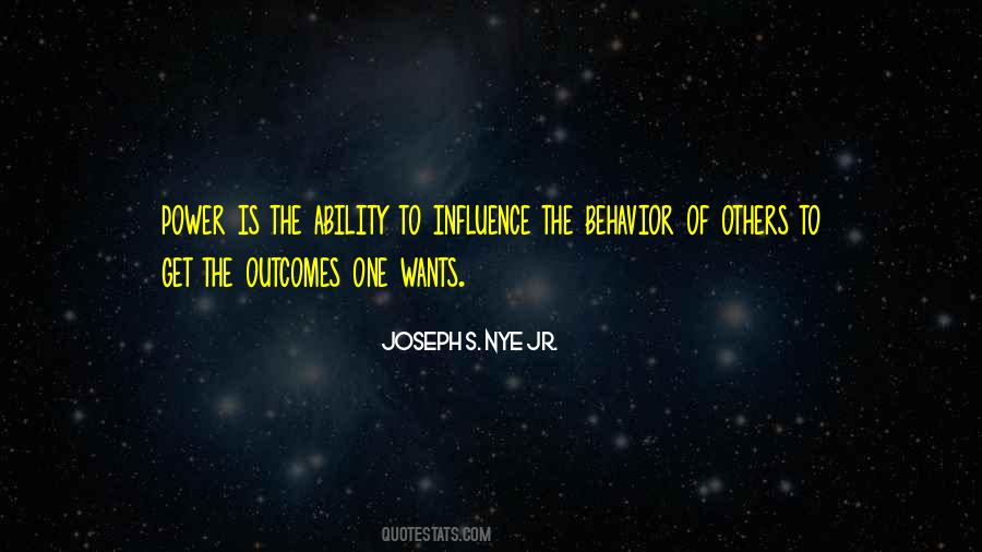 Joseph Nye Quotes #1050201