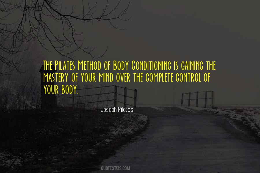 Joseph Pilates Quotes #1133188