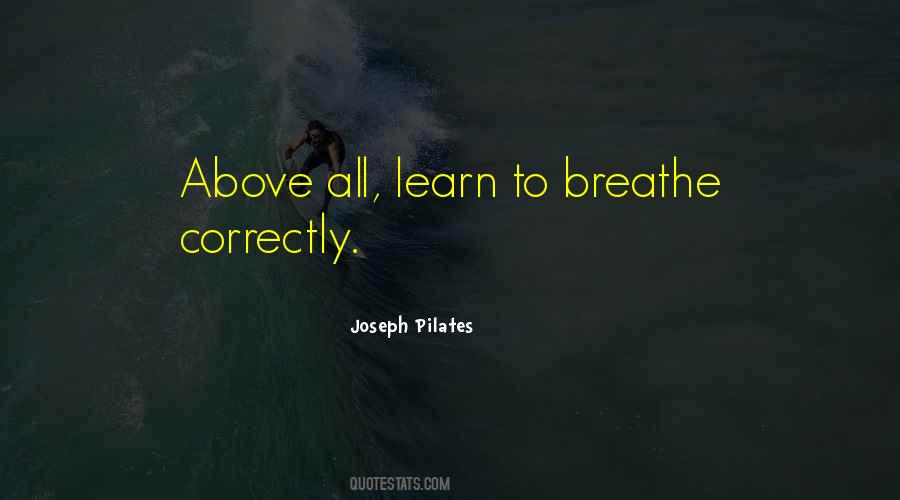 Joseph Pilates Quotes #663490