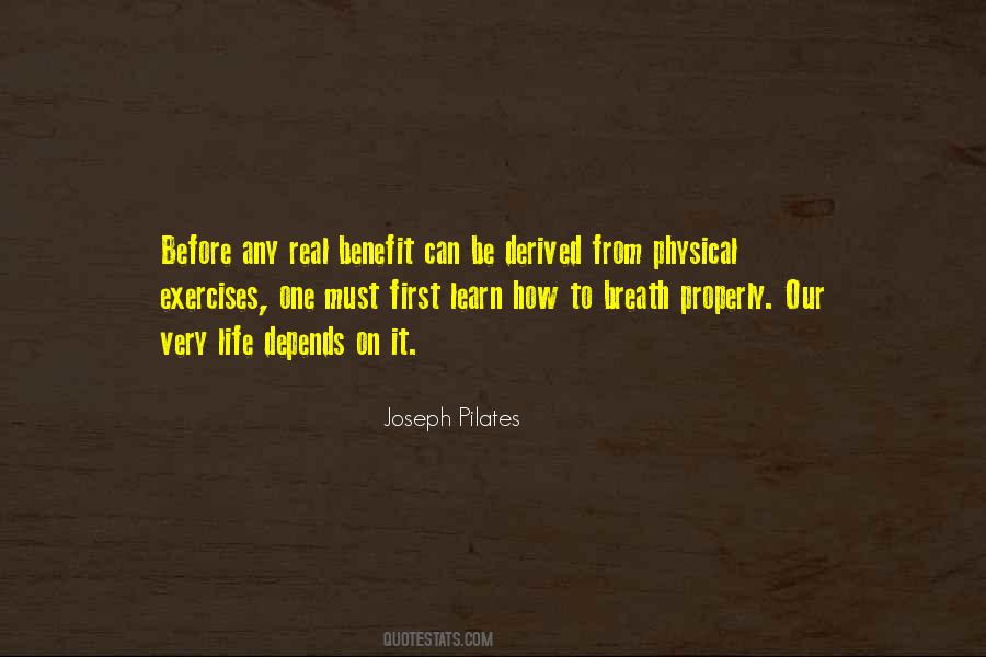 Joseph Pilates Quotes #884498