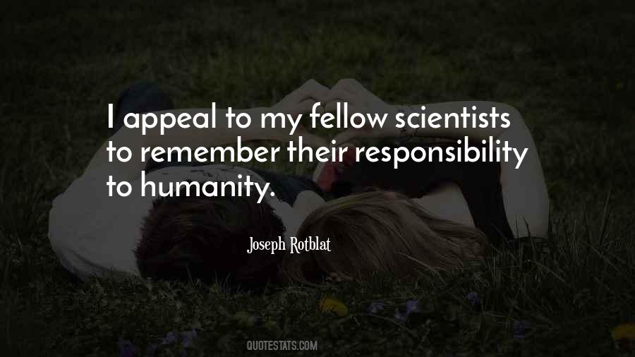 Joseph Rotblat Quotes #1371541