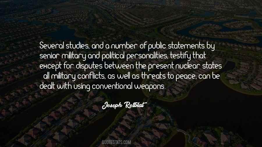 Joseph Rotblat Quotes #1872719