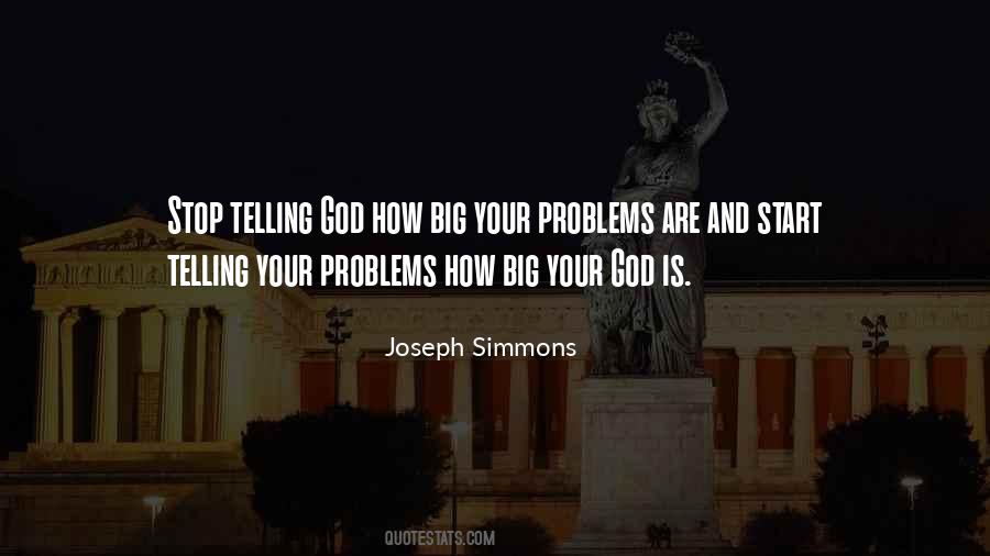 Joseph Simmons Quotes #1495107