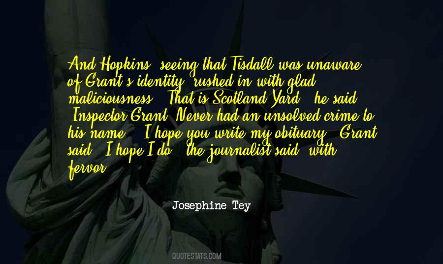 Josephine Tey Quotes #1769007